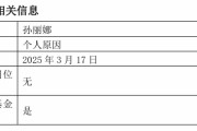 3000亿没了！基金&quot;一姐&quot;孙丽娜离职，背后真相细思极恐！